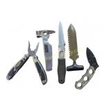 Lot of 5 Knives & Multi-Tool