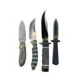 4 Fixed Blade Knives