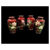 Japanese Cloisonnï¿½ Vases