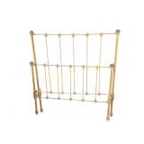 Ornate Cast Iron Twin Headboard and Footboardï¿½