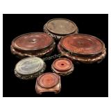 Collection of Asian Wood Stands