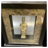 Framed Miniature Terracotta Warrior