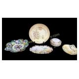 Assorted Hand Painted Porcelain Articles