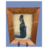 Early Paper Cut Silhouette