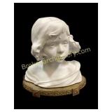 Portrait Bust of Young Girl