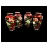 Japanese Cloisonnï¿½ Vases