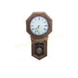 Antique Wooden Regulator Wall Clock