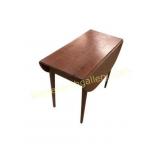 Mahogany Drop-Leaf Wooden Table