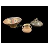 Three Archaic Pottery Objects