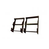 Wooden Wall-Mounted Shelves