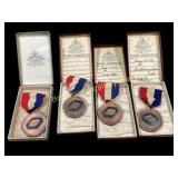 Vintage Medals For Rinkydink Sports Club