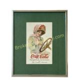 1911 Coca Cola Motor Girl Postcard