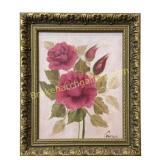 Still Life with Pink Roses