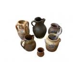 Six Ceramic and Stoneware Pieces