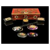 Painted Russian Boxes, Pins
