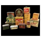 Nice Lot Vintage Advertising Tins