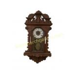 Victorian-Style Wooden Wall Clock