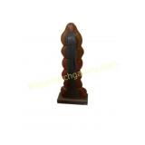 Carved Wood Three Wise Buddhas Sculpture