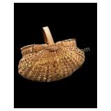 Large Hand Woven Gathering Basket