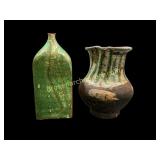 Pottery Flask, Earthen Ware Pitcher