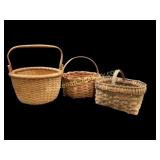 Three Small Baskets