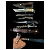 Knives and Hatchet