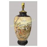 Japanese Satsuma Vase Lamp