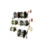 Six Vintage Fishing Reels