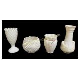 4 Irish Belleek Articles