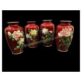 Japanese Cloisonnï¿½ Vases