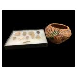 Collection of Arrowheads, Basket