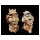 Two Terracotta Sculptures