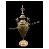 Bronze  Garniture Urn