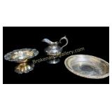 3 Silver Plate Articles