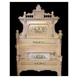 Victorian Cottage Painted Bed