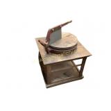 1890s Cheese Cutter with Wooden Base