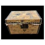 Early Hide Covered Document Chest