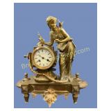 Ornate French Mantle Clock