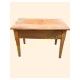 Antique Pine Farmhouse Work Table