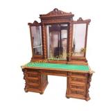 Grand Renaissance Revival Carved Vanity