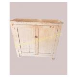 American Jelly Cupboard in White Paint