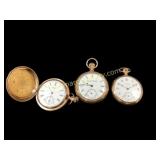 Three Vintage Pocket Watches