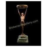 Vintage Art Deco Smoking Stand