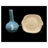 Wedgwood Plate, Vase