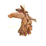 Free Form DriftWood Stallion Bust