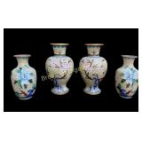 Chinese Cloisonne Vases