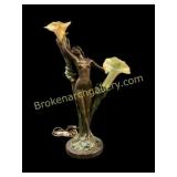 Art Nouveau Figural Lamp