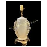 Art Deco Double Nude Table Lamp