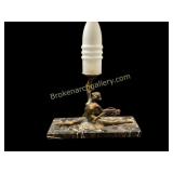 Art Deco Figural Lamp
