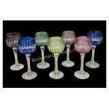 Seven Cut to Clear Wine Hocks